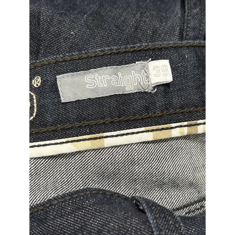 Levi's Silvertab Jeans‎ Mens Tag 38x32 Actual 37x33 DARK Straight Denim Pants
